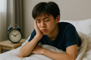 起立性調整障害の男性
